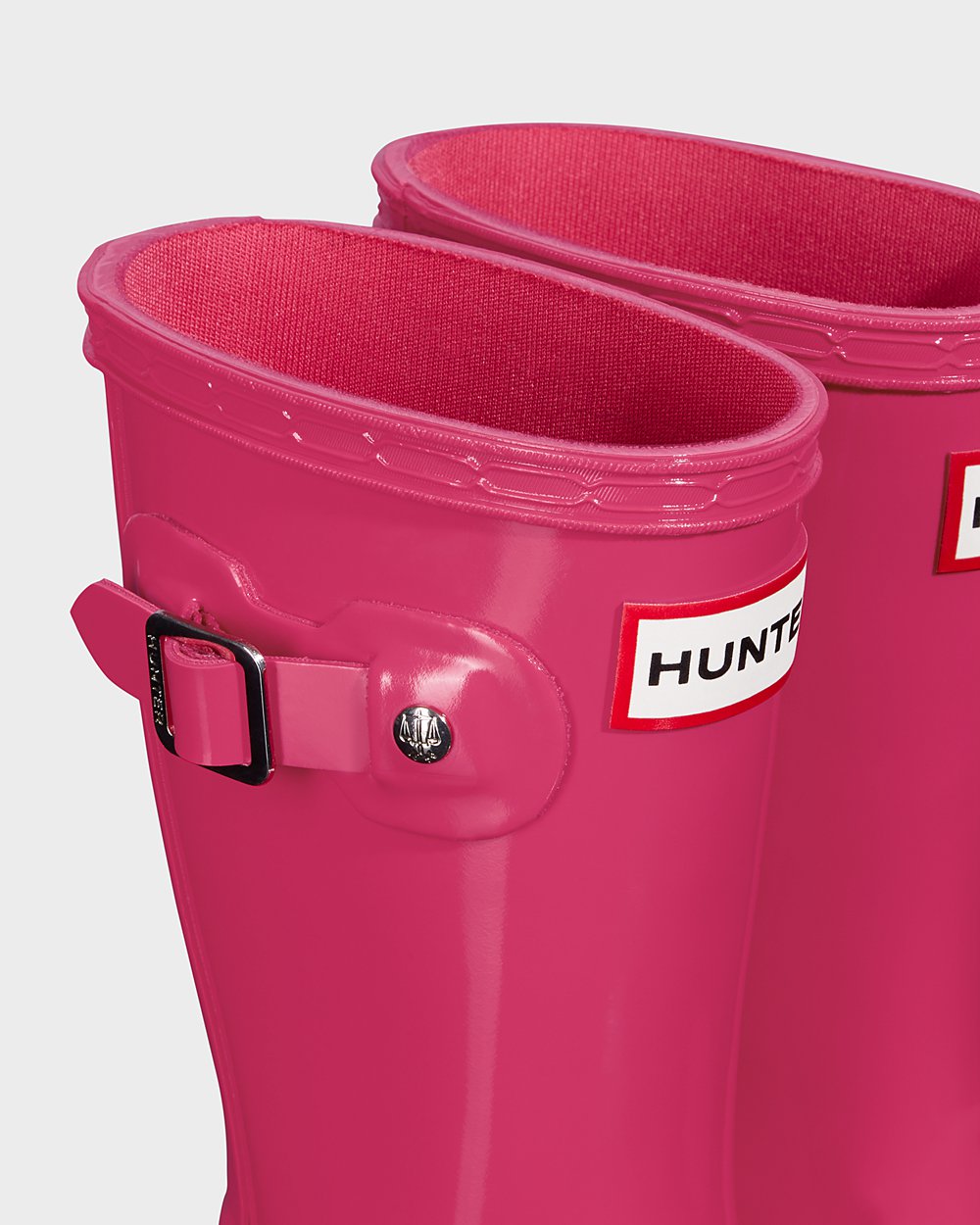 Kids Hunter Rain Boots Light Pink - Original Little Gloss - 3629578-XF